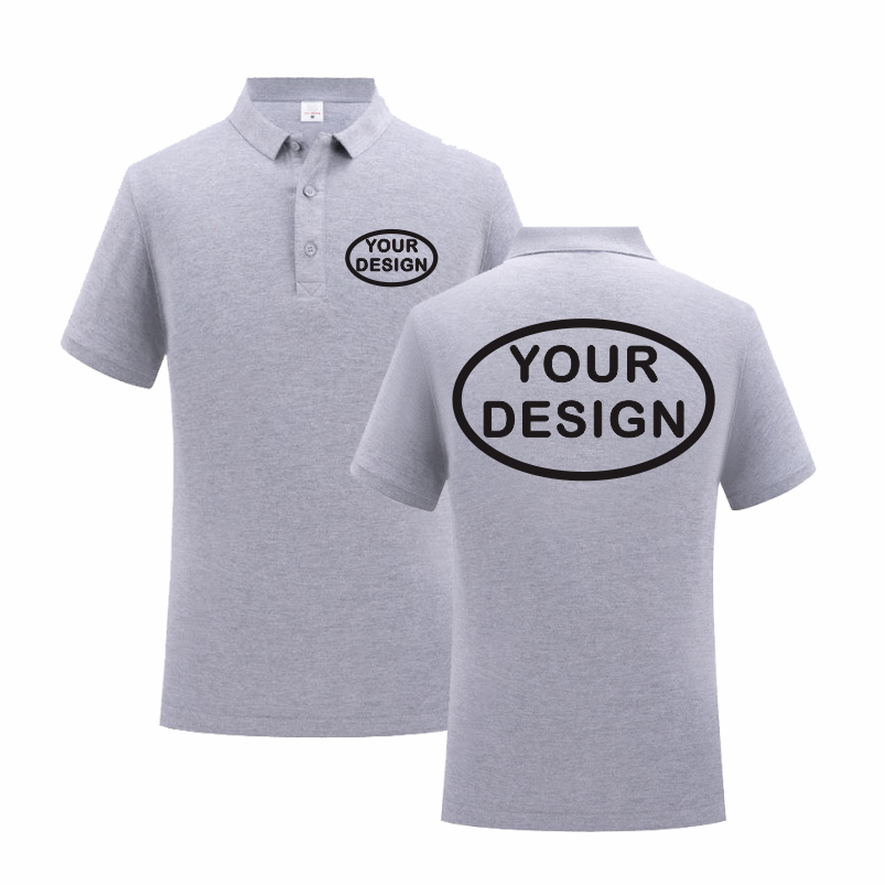 Polo Shirt Pique - Sommer-Poloshirt aus reiner Baumwolle, Logo, individueller