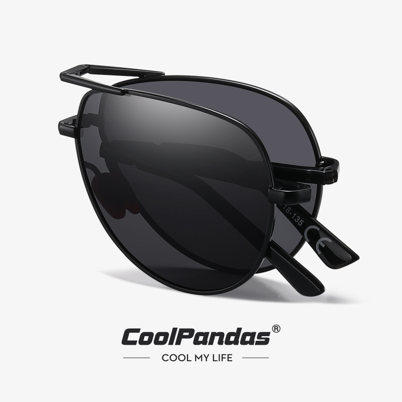 Sunglasses Aviator Polarized - CoolPandas Mode Klapp Sonnenbrille Für Männer