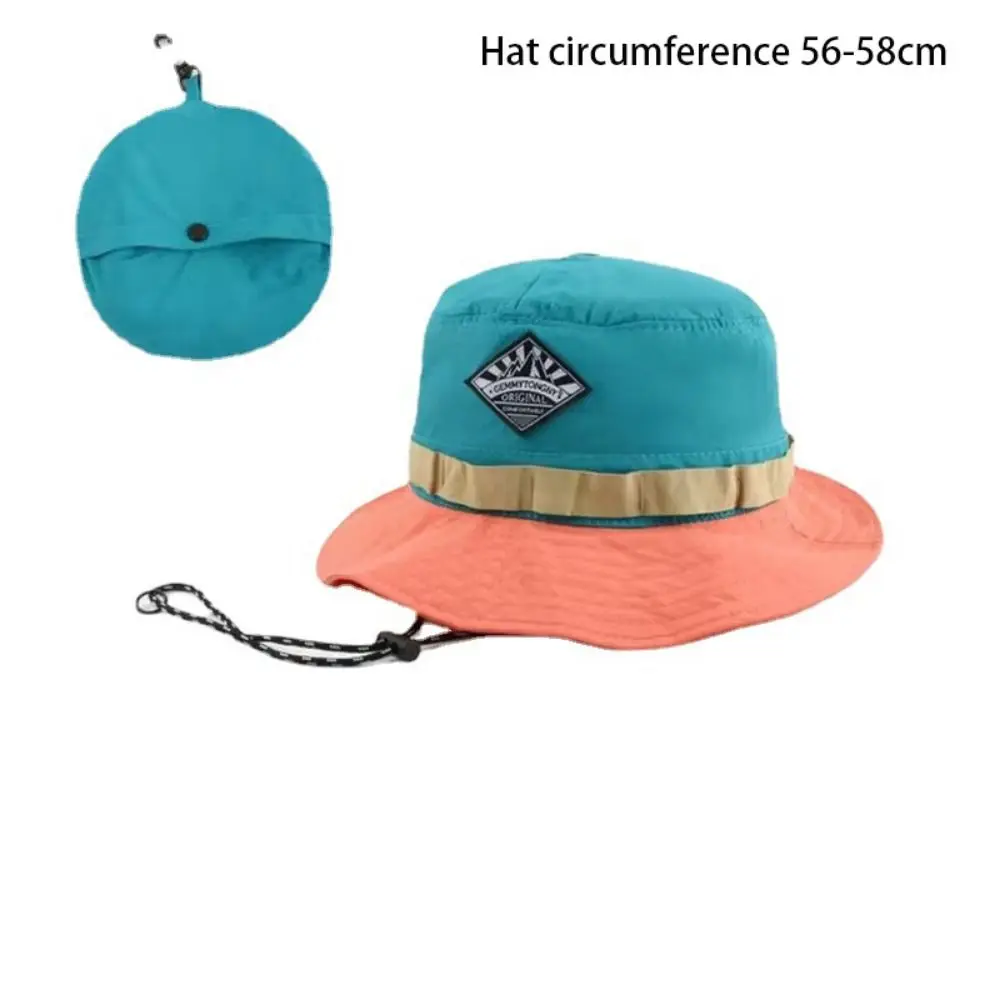 Packable Hat Nylon - Japanischer Schnelltrocknender Faltbarer Fischerhut für Damen,