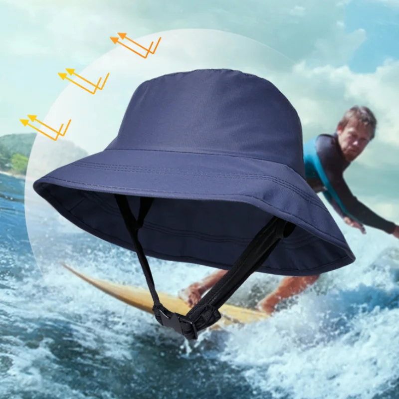 Packable Hat Nylon - Wasserdichte Sonnen-Eimerhüte mit breiter Krempe für