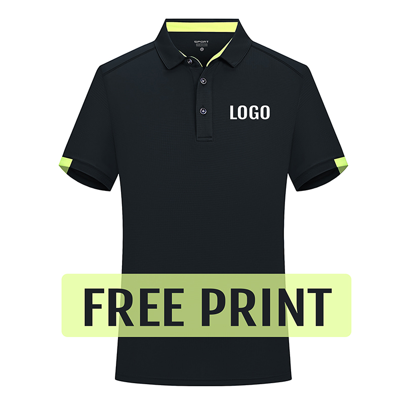 Shirt Camp Collar - Sommer schnell trocknende Polos frei bedrucktes
