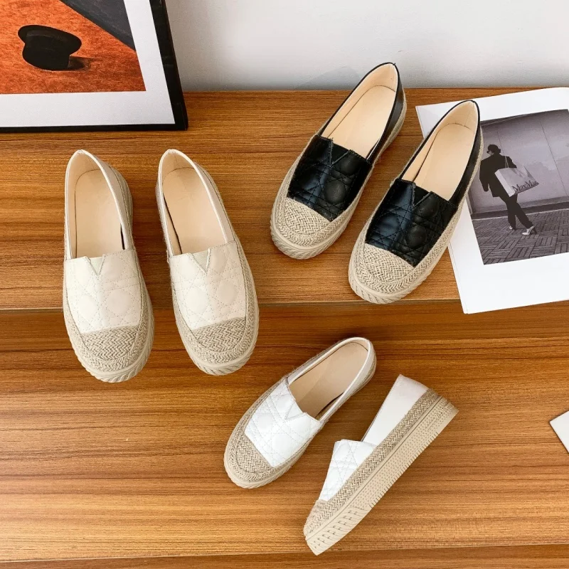 Espadrille Slip On - 2025, neue Damenschuhe, Espadrilles, weiße Damenschuhe,