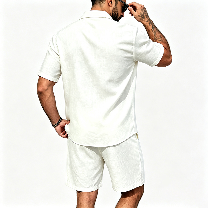 Herren Leinen Zweiteiler Kurza – Linen Shirt Breathable Bewertung und Preis