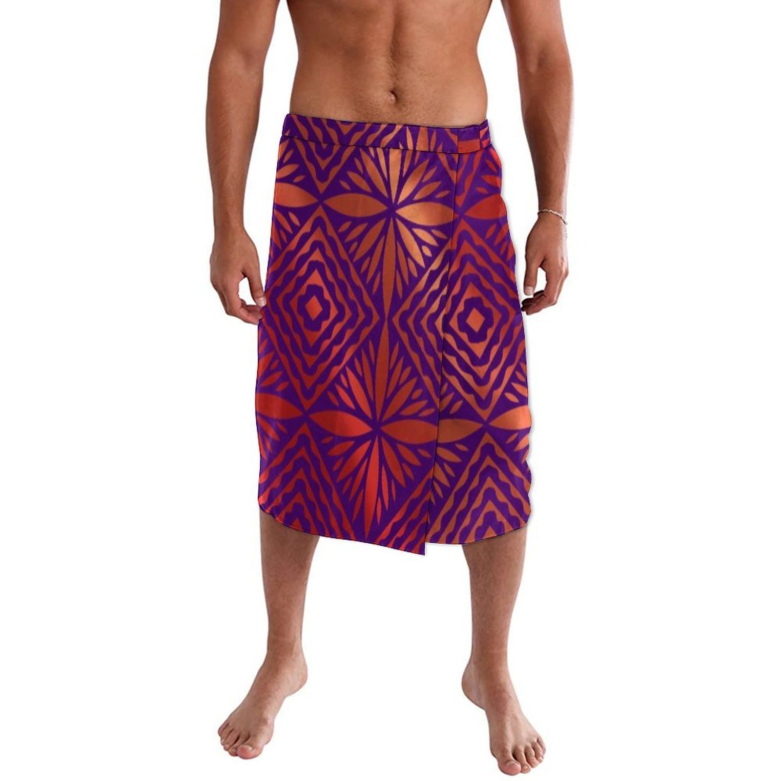 Neuer polynesischer Samoa-Fiji – Sarong Men Wrap Bewertung und Preis