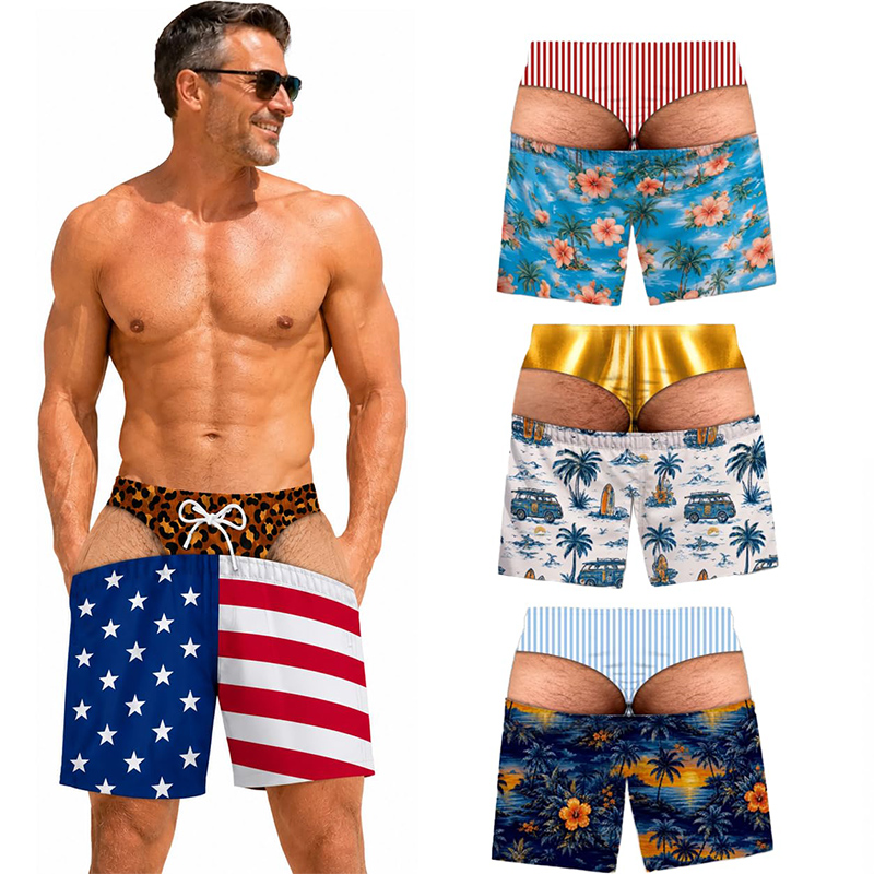 Neuartige Herren-Badehose mit  – Swim Trunk Quick Dry Bewertung und Preis