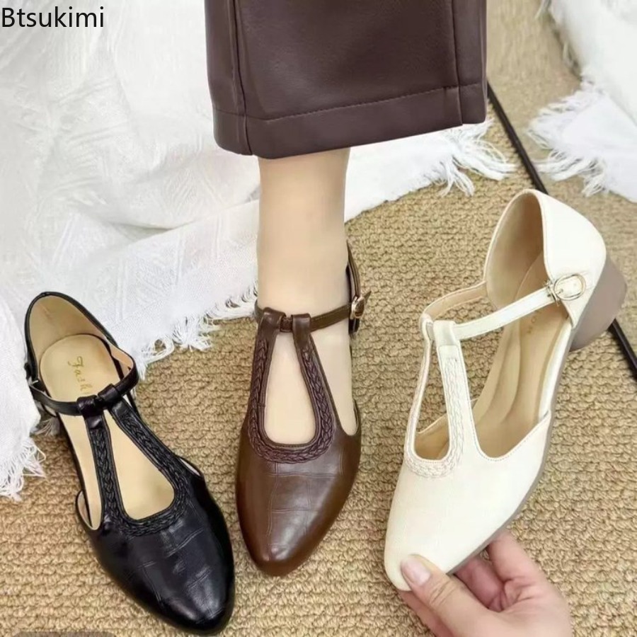 Neue Sommer-Damen-Pumps im Ret – Casual Sandal Leather Bewertung und Preis