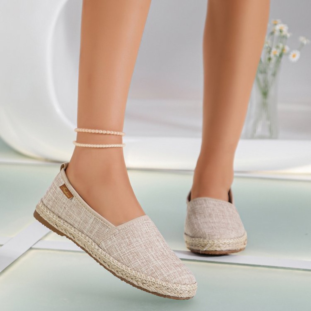 2026 Sommer Bequeme Canvas Fla – Espadrille Slip On Bewertung und Preis
