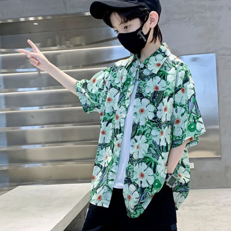 Jungen Blumenhemd Sommer-Set 2 – Resort Shirt Floral Bewertung und Preis