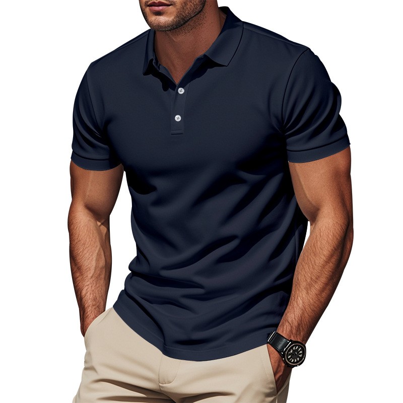 Lässiges Slim-Fit Hemd Kurzarm – Polo Shirt Pique Bewertung und Preis