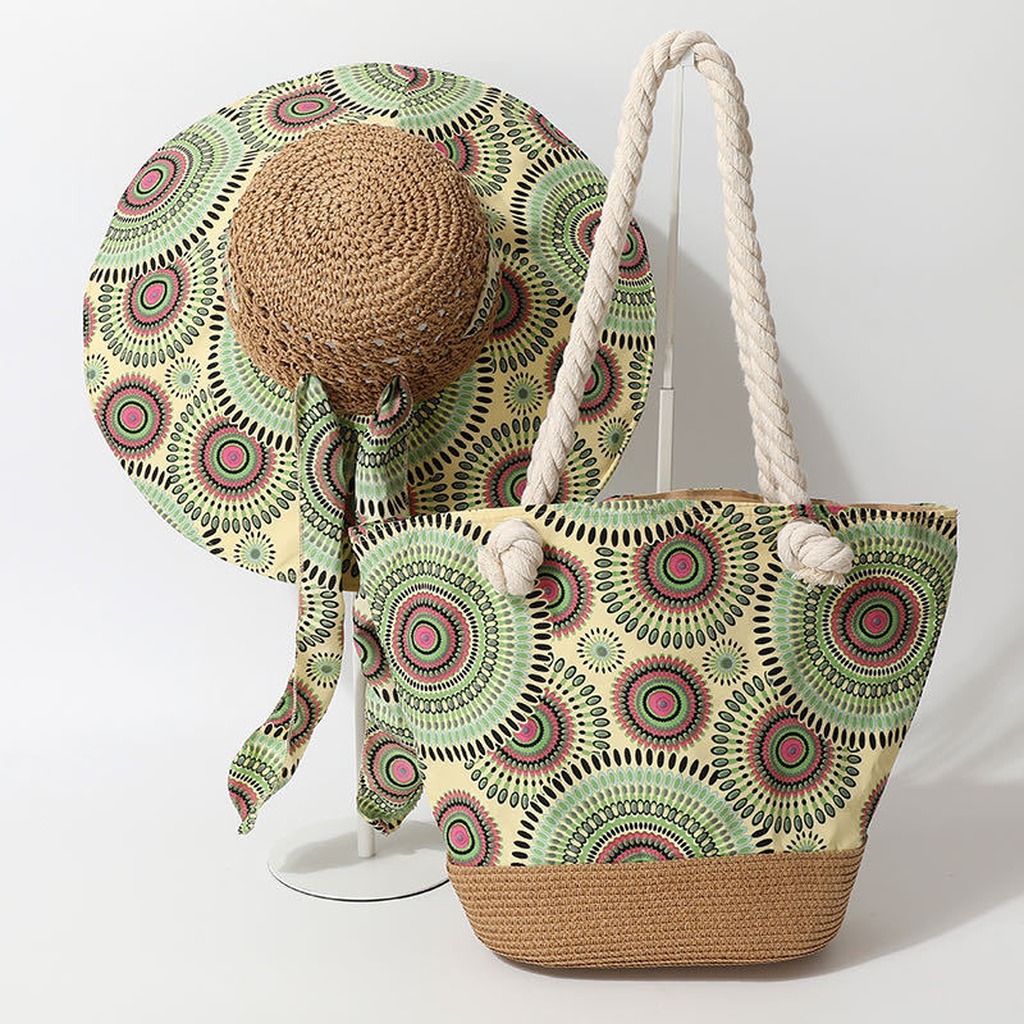 Boho Strohhut und Strandtasche – Bucket Hat Straw Bewertung und Preis
