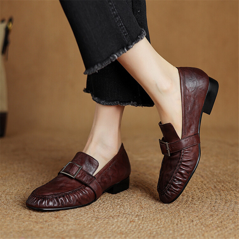 Neue Herbst Echt leder Frauen  – Casual Sandal Leather Bewertung und Preis