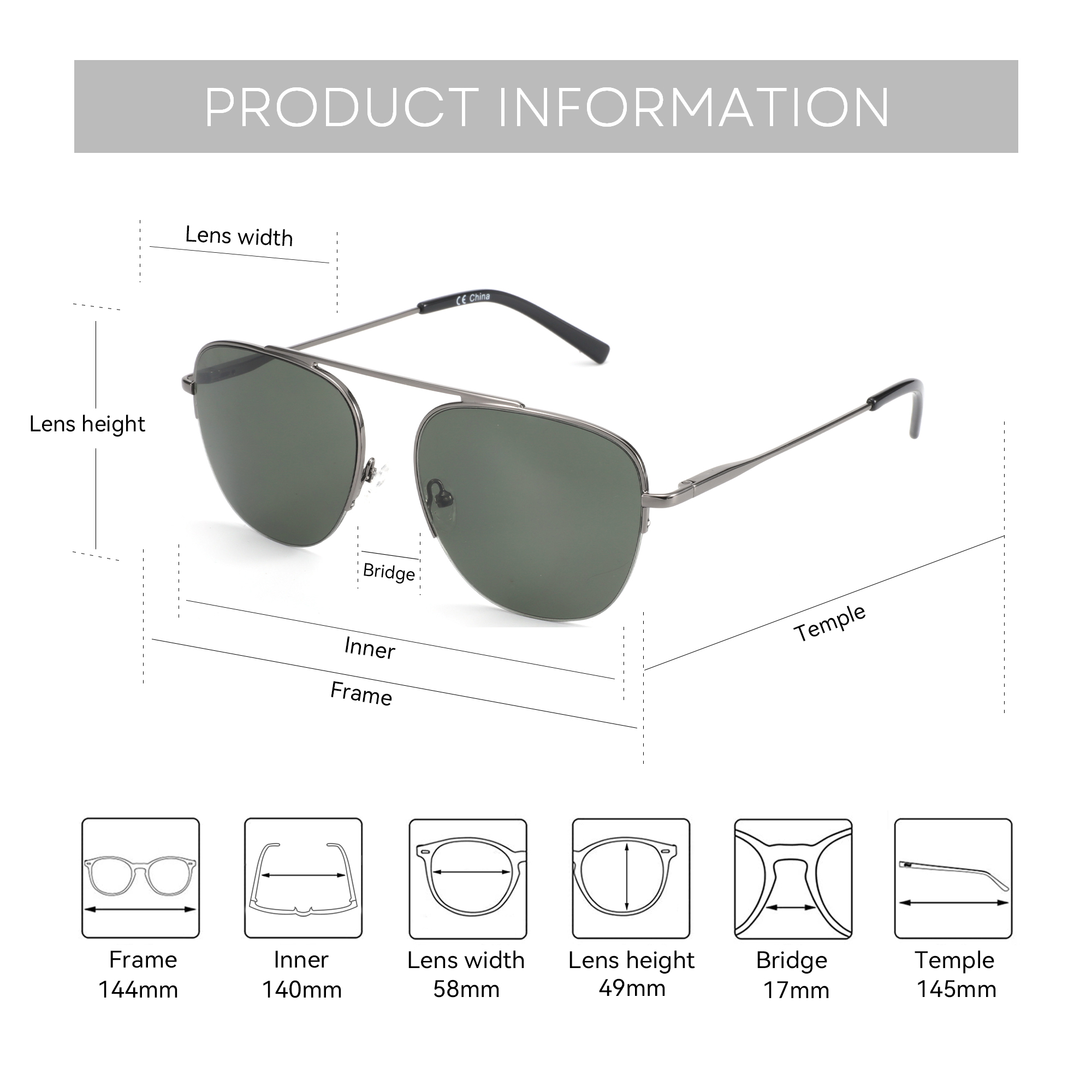 BLUEMOKY Modische polarisierte – Sunglasses Aviator Polarized Bewertung und Preis