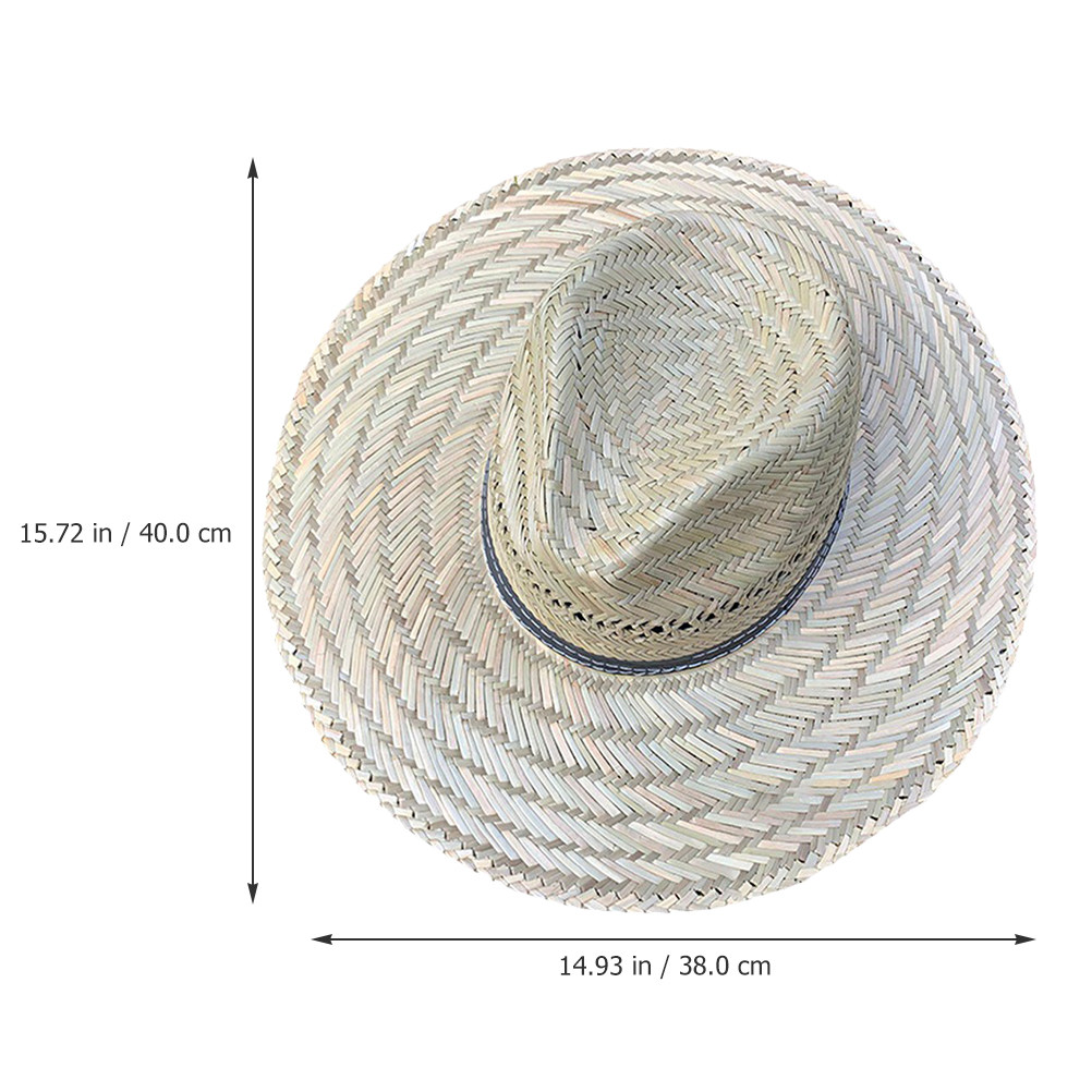 Strohhut mit gewebtem Schirm,  – Bucket Hat Straw Bewertung und Preis