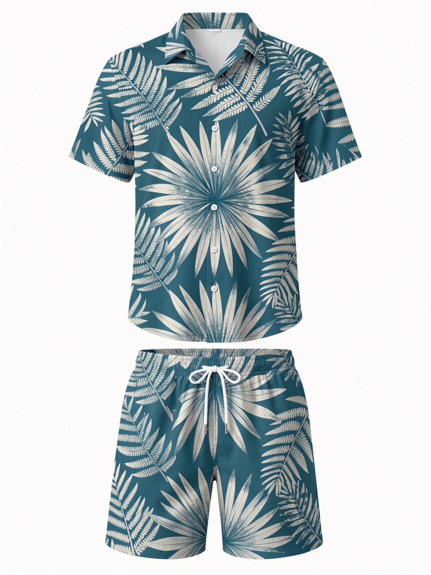 Herren Blumenmuster Kurzarm-He – Resort Shirt Floral Bewertung und Preis