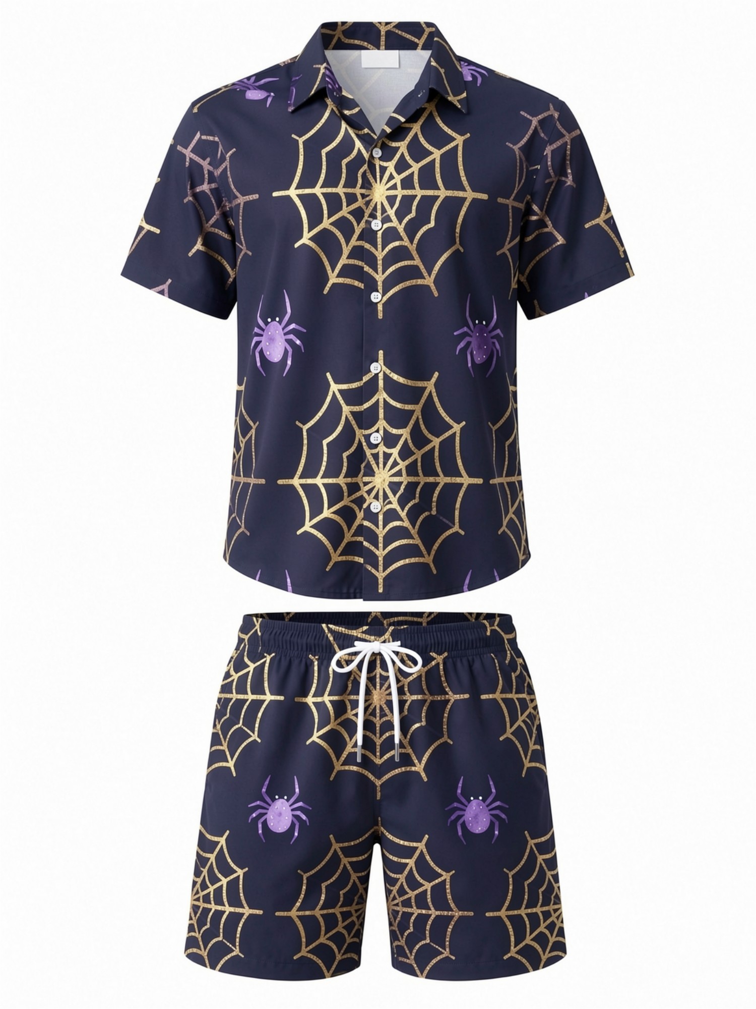 Herren-Sommer-Set mit kurzärme – Resort Shirt Floral Bewertung und Preis