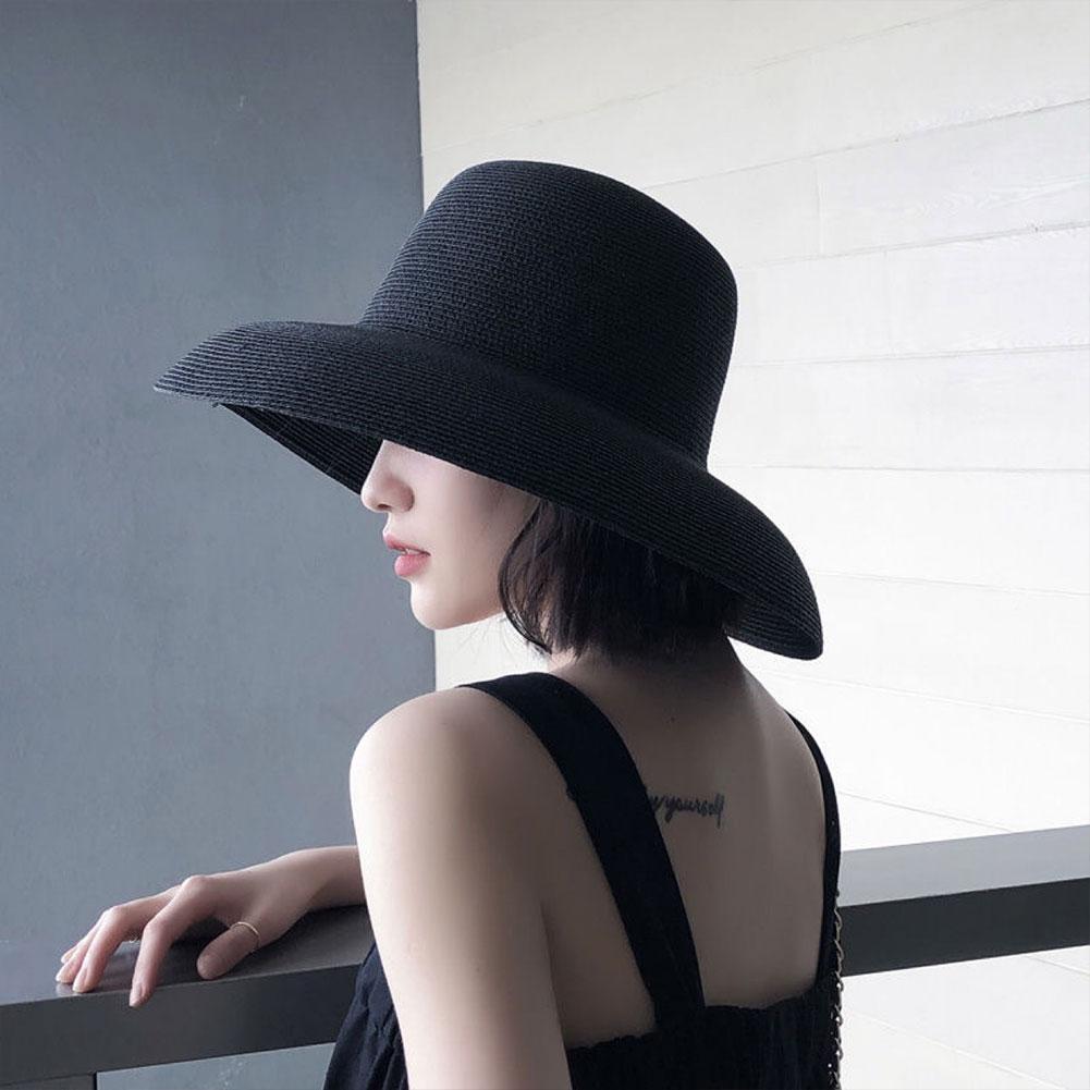Französisch Hepburn Stil breit – Bucket Hat Straw Bewertung und Preis