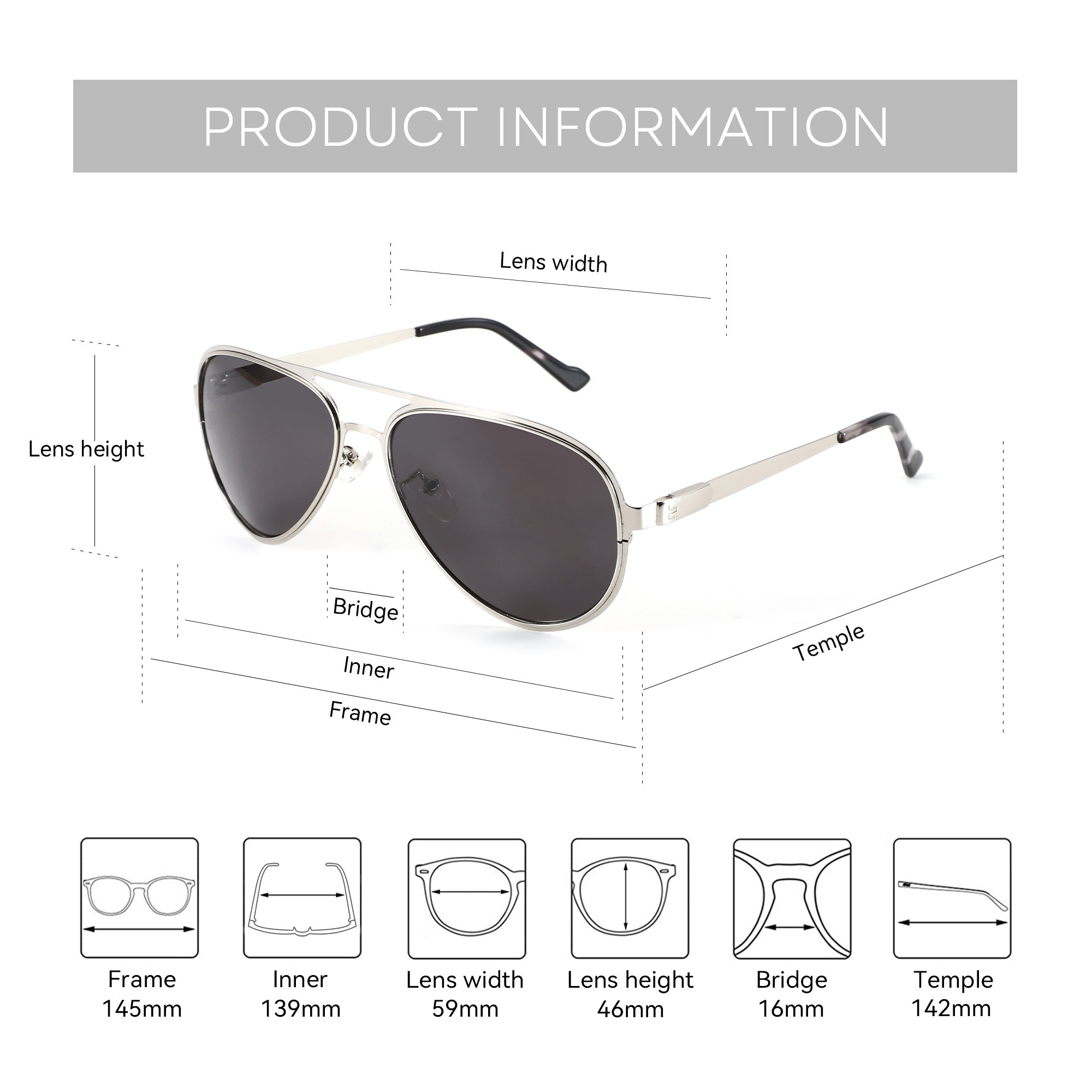 BLUEMOKY XL Größe Hochwertige  – Sunglasses Aviator Polarized Bewertung und Preis