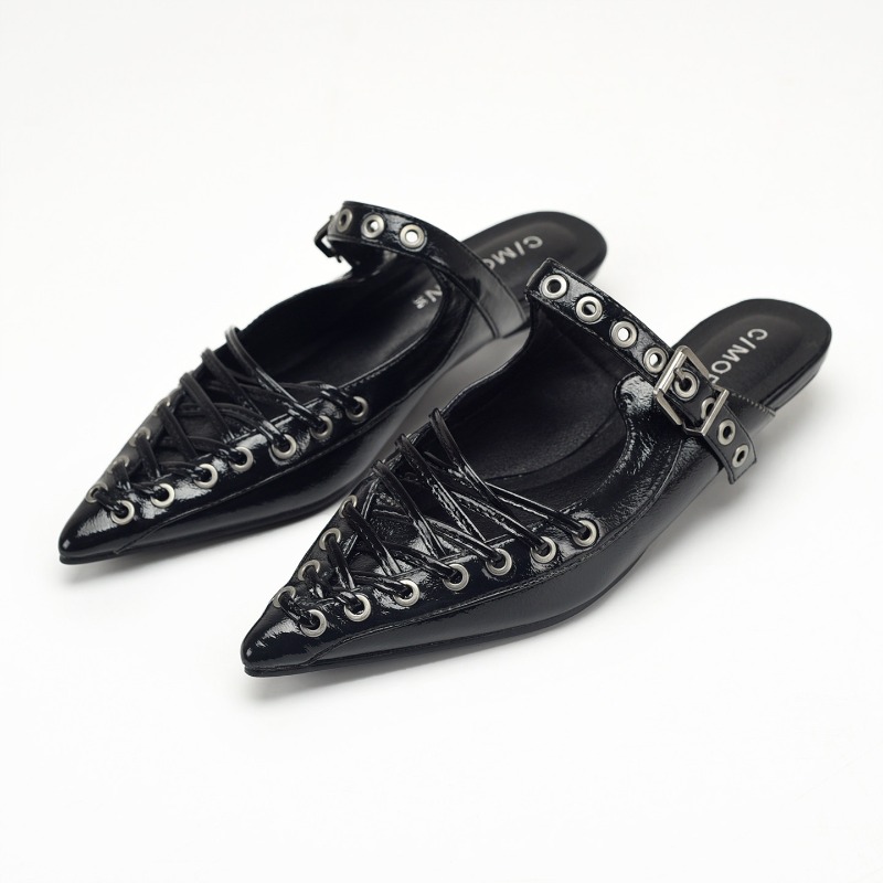 Spitze Zehenpartie, Schnürschu – Casual Sandal Leather Bewertung und Preis